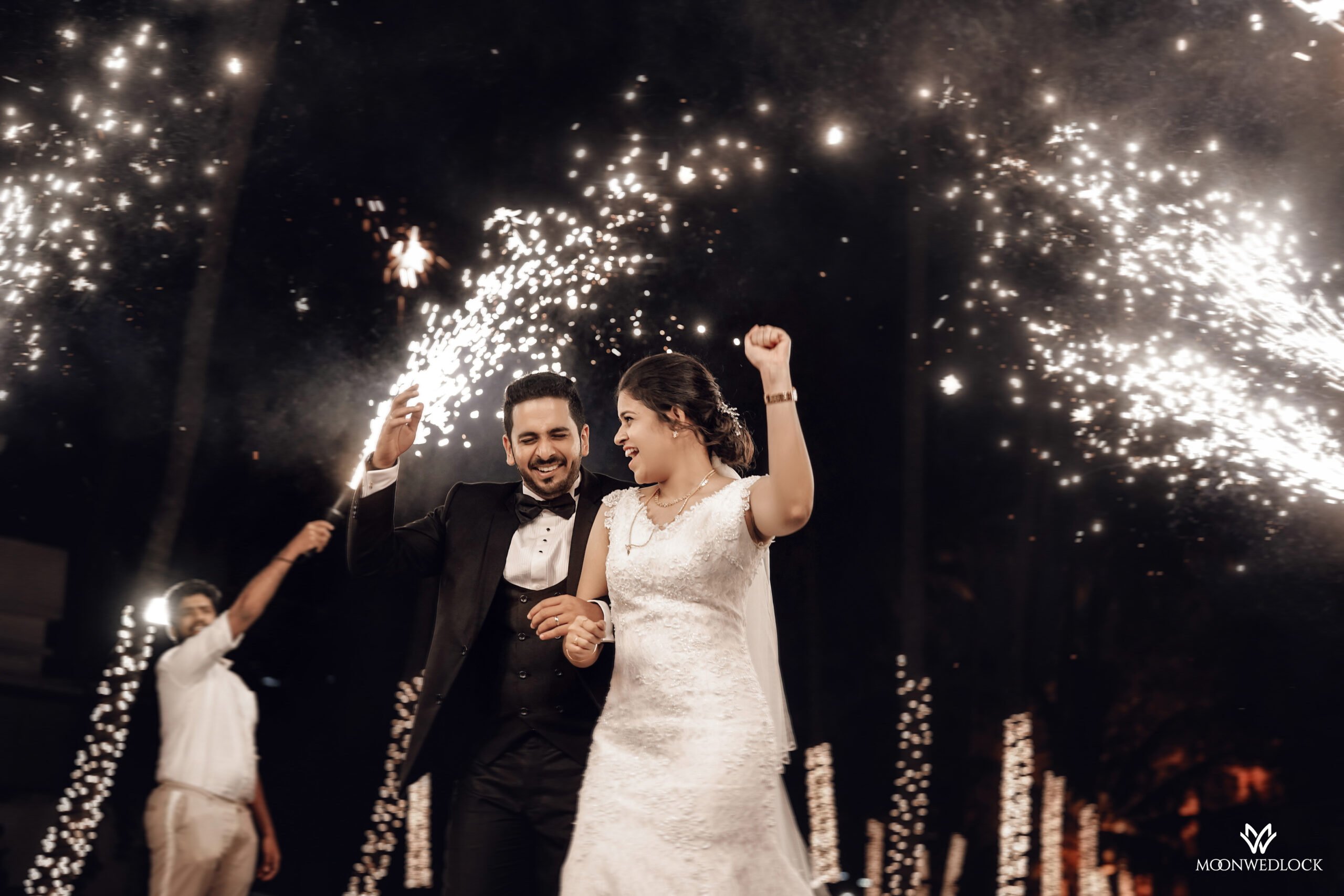 Best Christian Wedding Photography of Evlin & Sambel at Thrissur