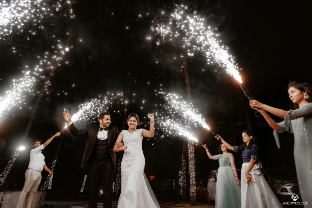 Best Christian Wedding Photography of Evlin & Sambel at Thrissur