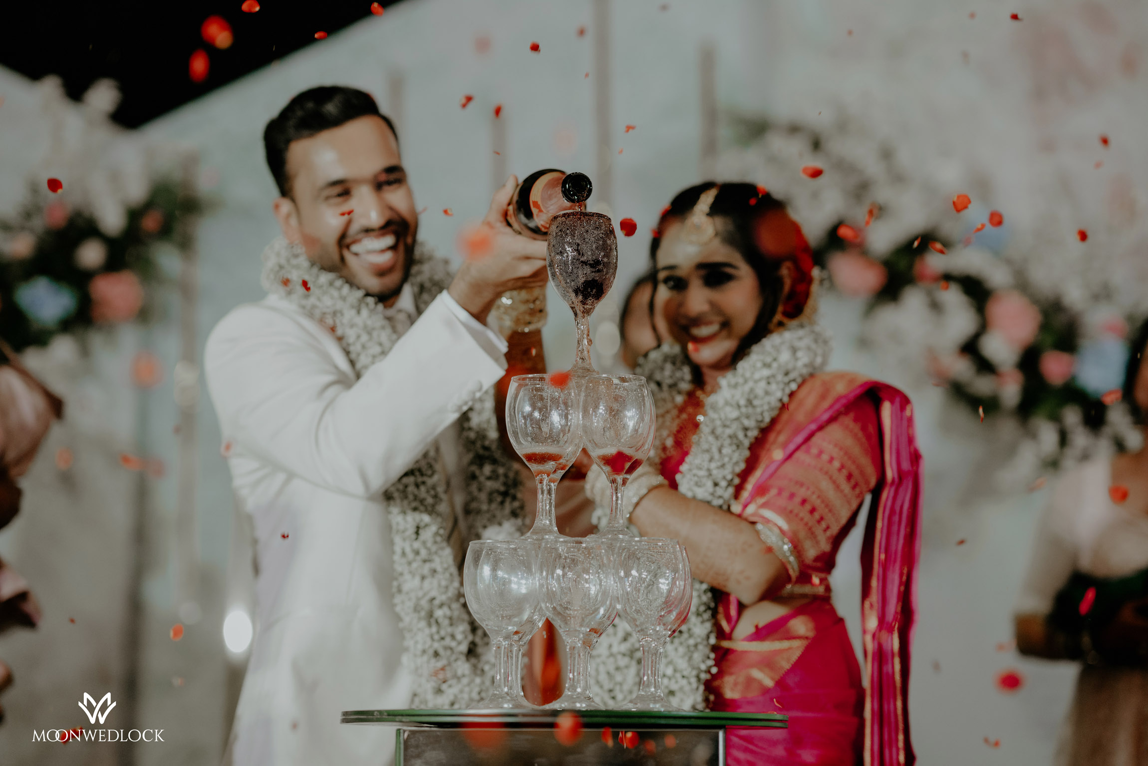 An Emerald Affair: Anu and Kurien's Blissful Kerala Christian Wedding Saga