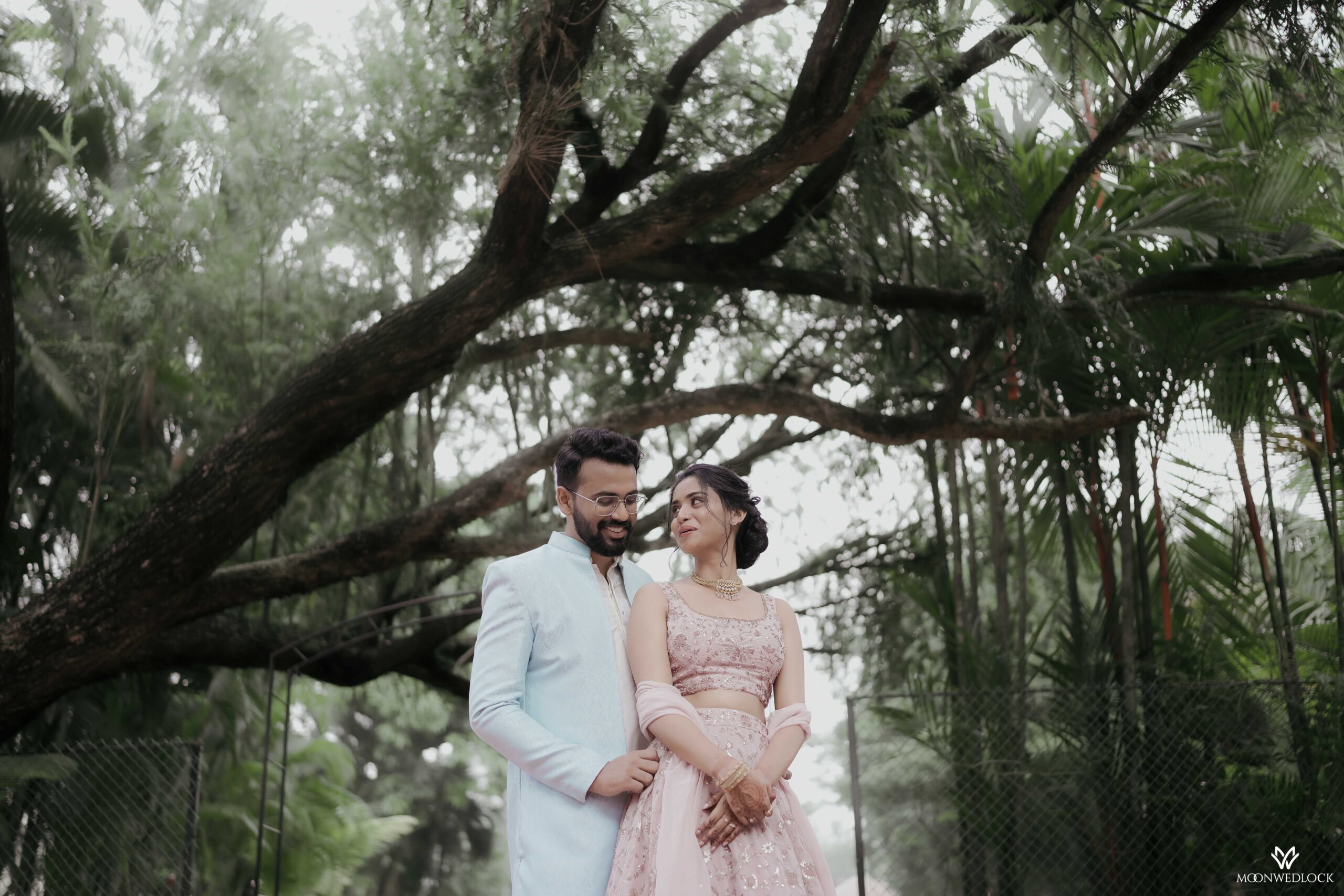 The Pastel Dream: Mariam & Vivek's Enchanting Engagement
