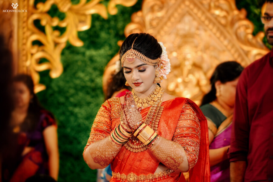 Kerala wedding bridal portrait photo - Kirti - Palakkad Kerala wedding bridal portrait photo - Kirti - Palakkad